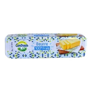 Beurre doux CENTRALE 1Kg -22% chez Marjane