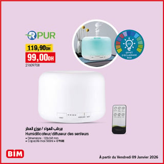 Humidificateur/diffuseur des senteurs