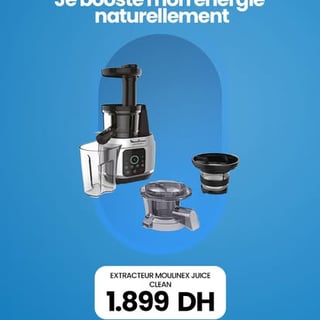 EXTRACTEUR MOULINEX JUICE CLEAN