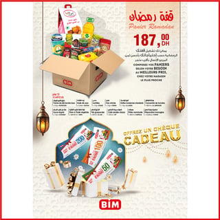 Panier Ramadan