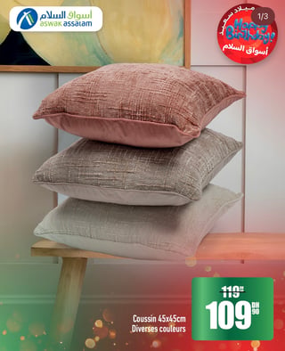 Coussin 45x45cm