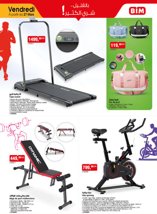 Vélo Spinning Dynamic BIM - 799 DH