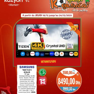 SMART TV LED 75