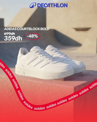 ADIDAS COURTBLOCK BOLD