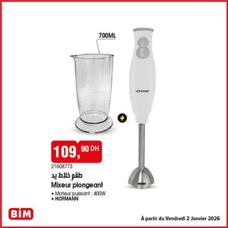 Mixeur plongeant