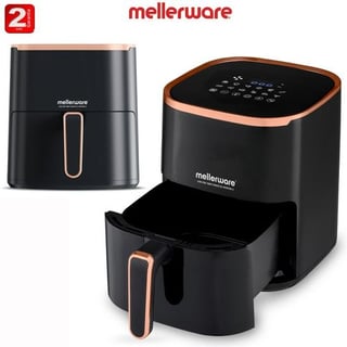 Mellerware Friteuse Air Fryer MDF digital power 5L 12 programmes sans PFOA – 2 ans de garantie à prix pas cher | Jumia Maroc