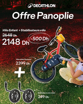 Vélo Enfant + Stabilisateurs vélo
