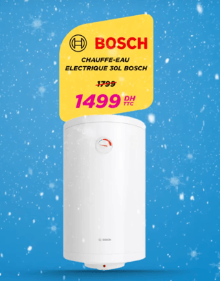 CHAUFFE-EAU ELECTRIQUE 30L BOSCH