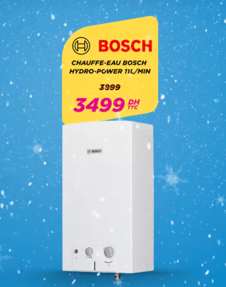 CHAUFFE-EAU BOSCH HYDRO-POWER 11L/MIN