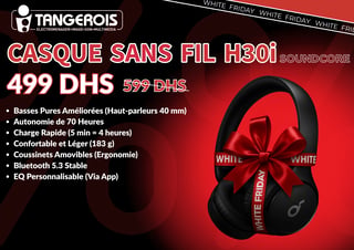 Casque Sans Fil H30i - Soundcore