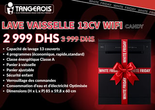 LAVE VAISSELLE 13CV WIFI - CANDY