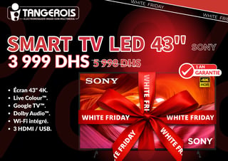 Smart TV LED 43" Sony
